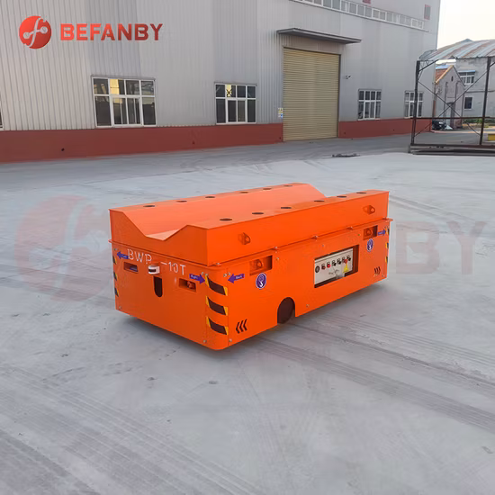 Carrello di trasferimento senza cingoli piatto elettrico della bobina di alluminio di trasporto materiale industriale della pianta della Cina